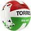 Мяч волейбольный TORRES BM400 бело-крас-зеленый в Хабаровске - «Спорт-М»