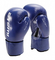 Перчатки боксерские Atemi 12oz синие LTB19009