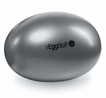 Мячь гимнастический овальный Eggball MAXAFE 85х125 см, чёрный
