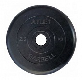 Диск обрезиненный Atlet 2,5 кг MB-AtletB26-2,5