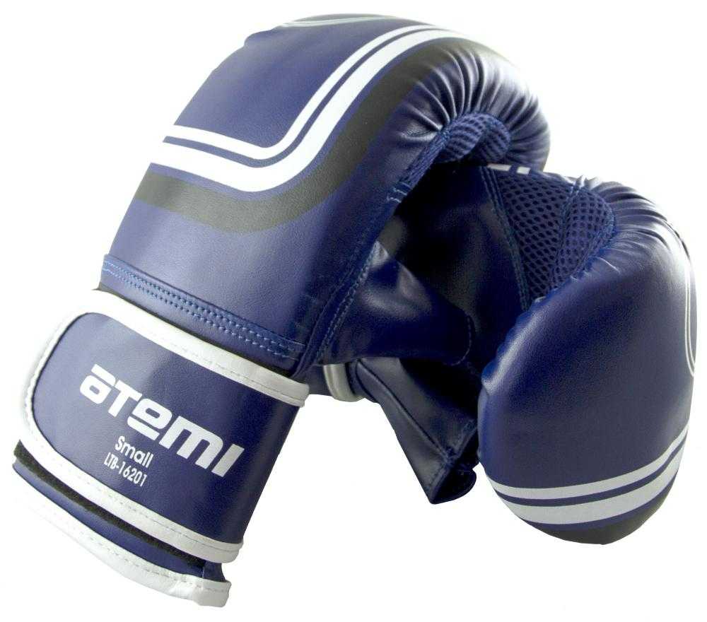 Перчатки снарядные Atemi синие LTB-16201 в Хабаровске - «Спорт-М»