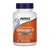 NOW Omega-3 1000 мг 100 капс