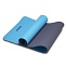 Коврик для йоги и фитнеса Atemi ТПЕ 173х61х0,4 см серо-голубой в Хабаровске - «Спорт-М»