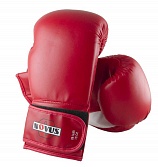 Перчатки боксерские Novus 12oz красные L/XL