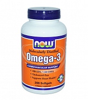 NOW Omega-3 1000 мг 30 капс