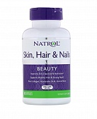 Natrol Skin Hair Nails w/Lutein 60 таб