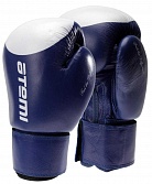 Перчатки боксерские Atemi 10oz "мишень" синие