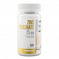 Maxler Zinc Picolinate 25 mg 120 таб