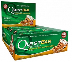 Батончик QuestBar - печенье с зефиром и шоколадом 60 гр 