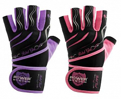 Перчатки для фитнеса женские ПС 2720 фиолетовые