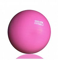Мяч гимнастический 55 см розовый FT-GBR-55
