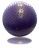Мяч гимнастический с массажным эффектом 75 см FT-MBR75