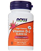NOW Vitamin D3 5000 240 капс